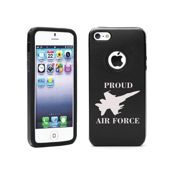Dual Layer Aluminum Silicone Hard Case Cover Phone case Proud