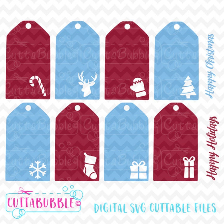Download Christmas gift tags holiday gift tags SVG cut by Cuttabubble