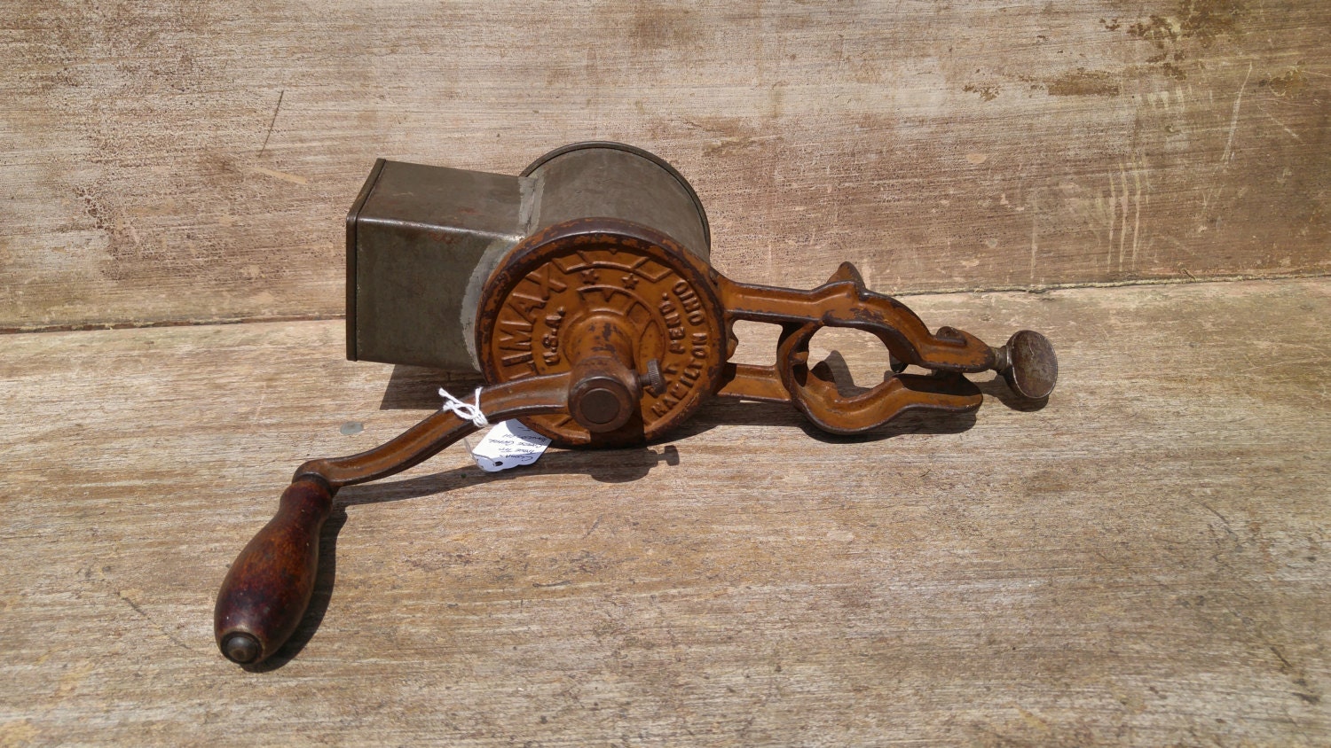 Antique cheese grater