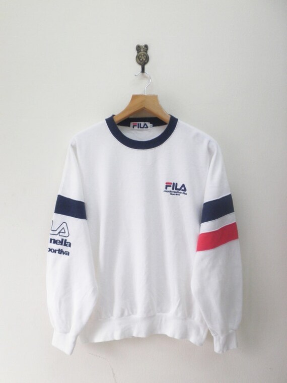 Vintage 90's Fila Moda Nella Vita Sportiva Sweatshirt
