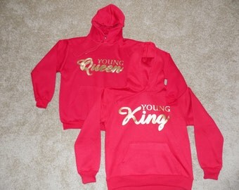 KING AND QUEEN Hoodie Set