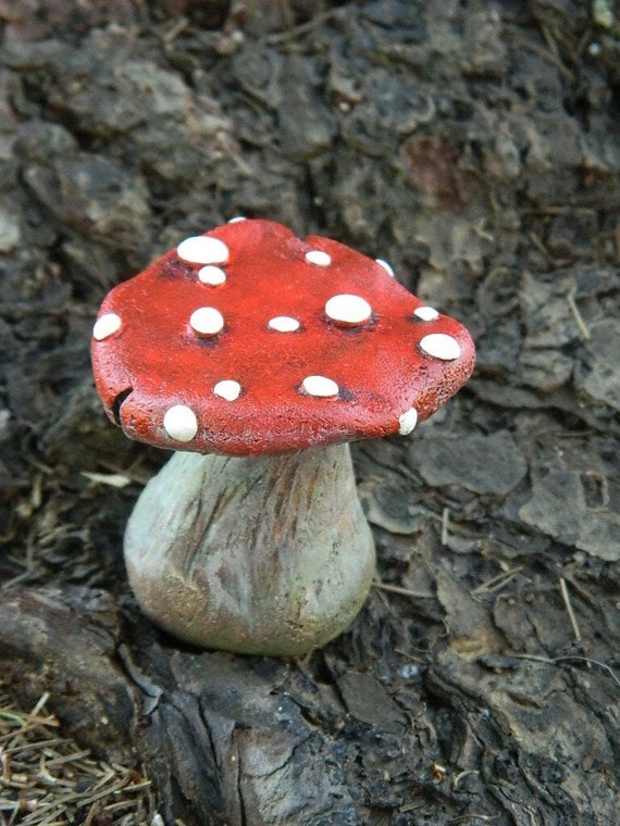 fairy toadstool garden ornaments