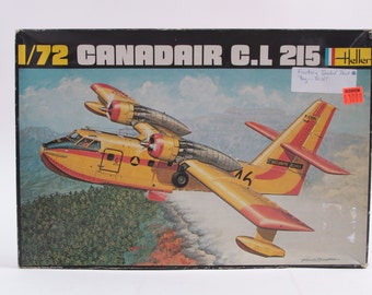 1/72 Canadair C.L 215 Heller Plane Model Vintage 1970s ~ The Pink Room ~ 160909
