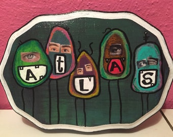 Custom eyeball name painting