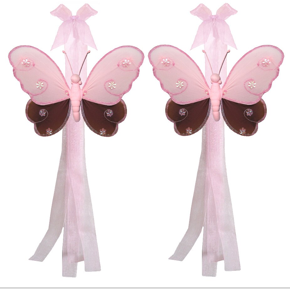 Papillon paire embrasse rideau / lot embrasses par bugsnblooms