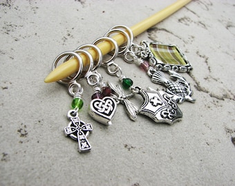 Outlander Inspired Non-Snag Stitch Markers