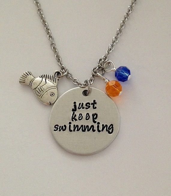 Disney inspired Finding Nemo necklace just keep