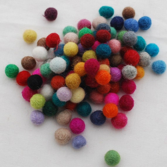 How To Make Felt Balls From Wool