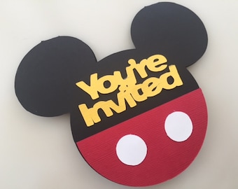 Mickey Mouse Clubhouse Invitation Birthday Party