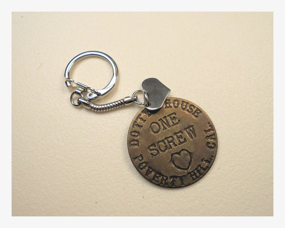 Brothel Token Dottys House Key Ring Key Chain by ...