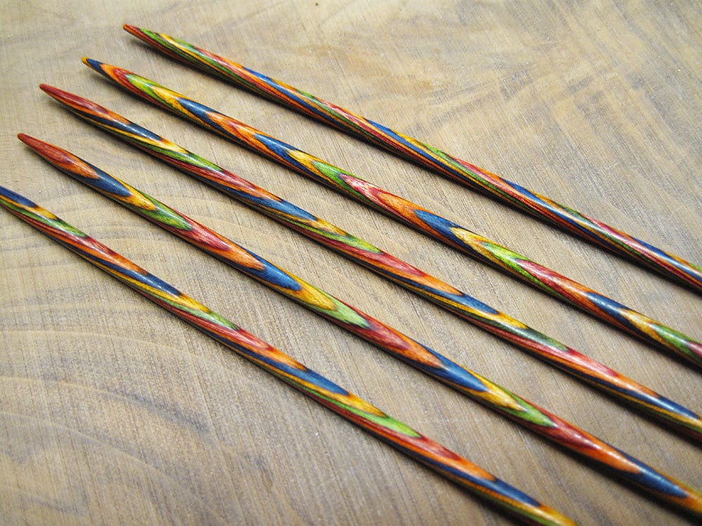 Size 8 Harmony Birch Wood Knitting Double Point Needles 8 inch