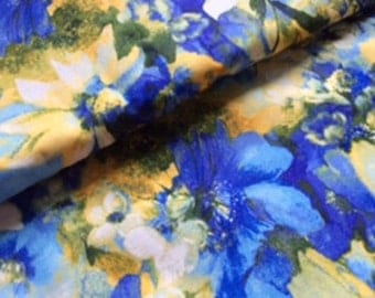 from the Watercolor Meadows Collection by Robert Kaufman Fabrics : 1/2 yard