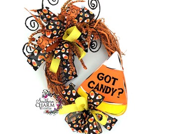halloween wreath for front door got candy wreath candy corn wreath halloween wreathes - Halloween Candy Wreath halloween wreath for front door got candy wreath candy corn wreath halloween wreathes - Halloween Candy Wreath