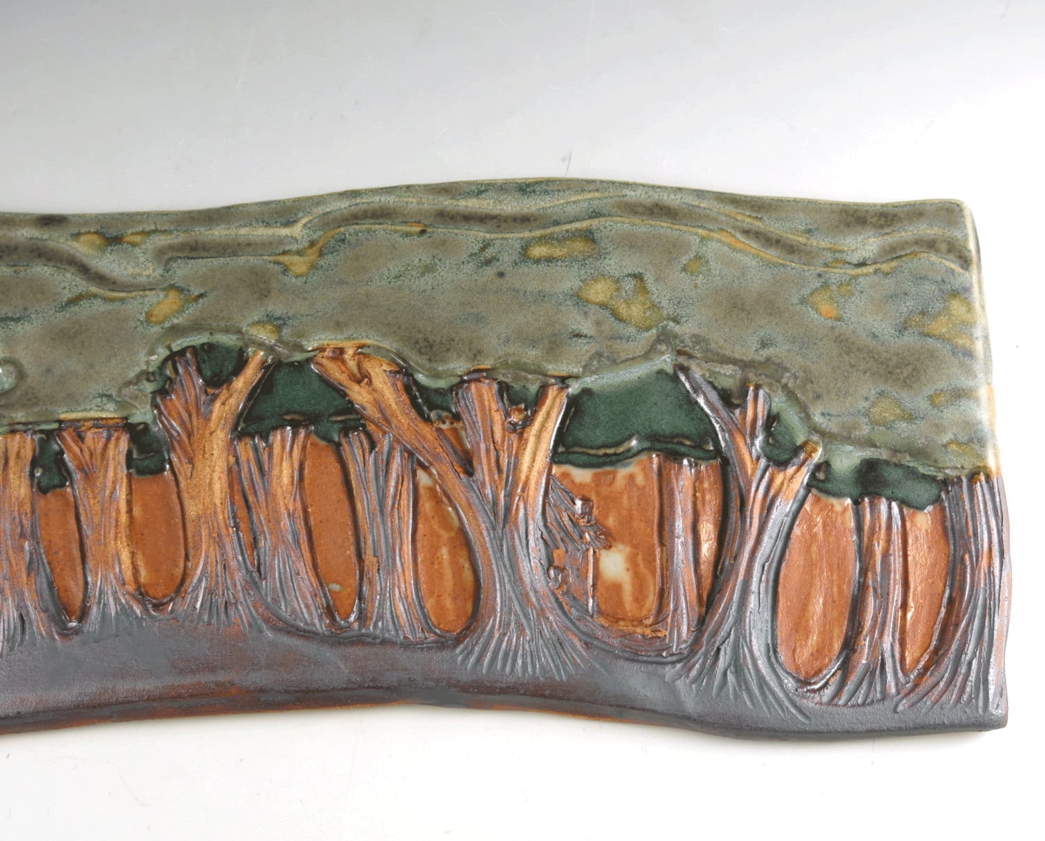 Pottery Tile Arts and Crafts Mission Style Pottery Wall