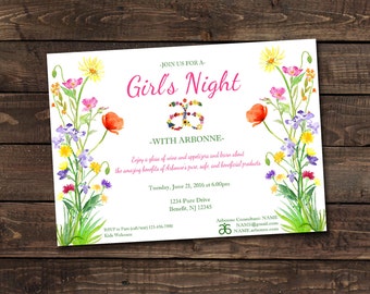 Arbonne Invitation Wording 9