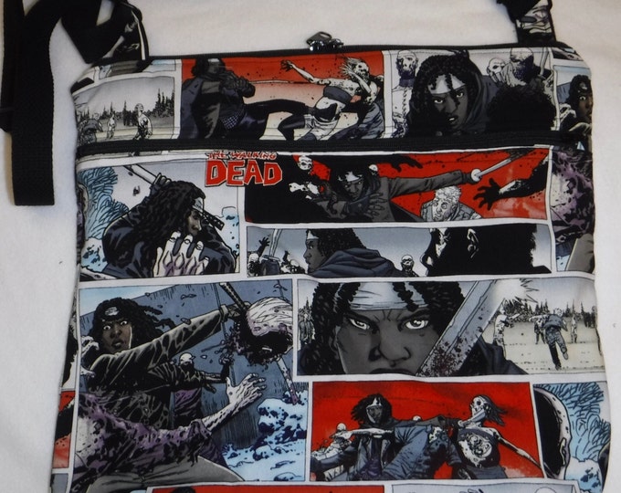 Dead and Walking! Backpack/tote or cross-body/shoulder bag made to order