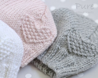 PREEMIE and NEWBORN baby hat EASY knitting pattern