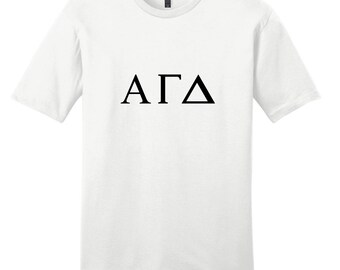 Greek letter shirt | Etsy