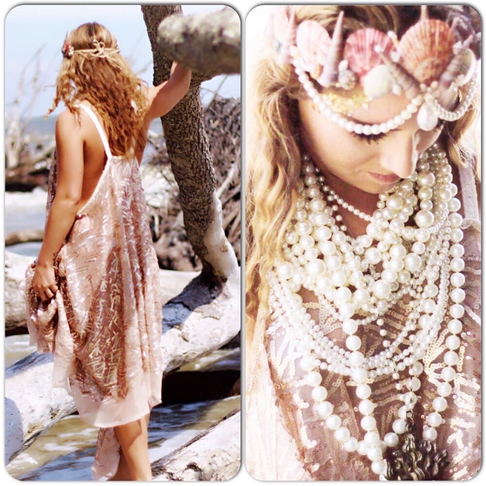 rose gold bohemian outfit