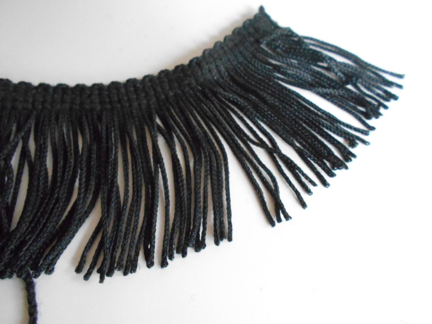 eyelashes trim garments 2 Fringe pillows Eyelash sewing inch Black Trim for