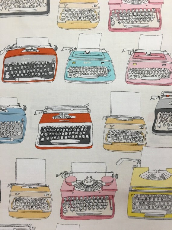 Typewriter Fabric Type from Windham Fabrics by meanderingthread