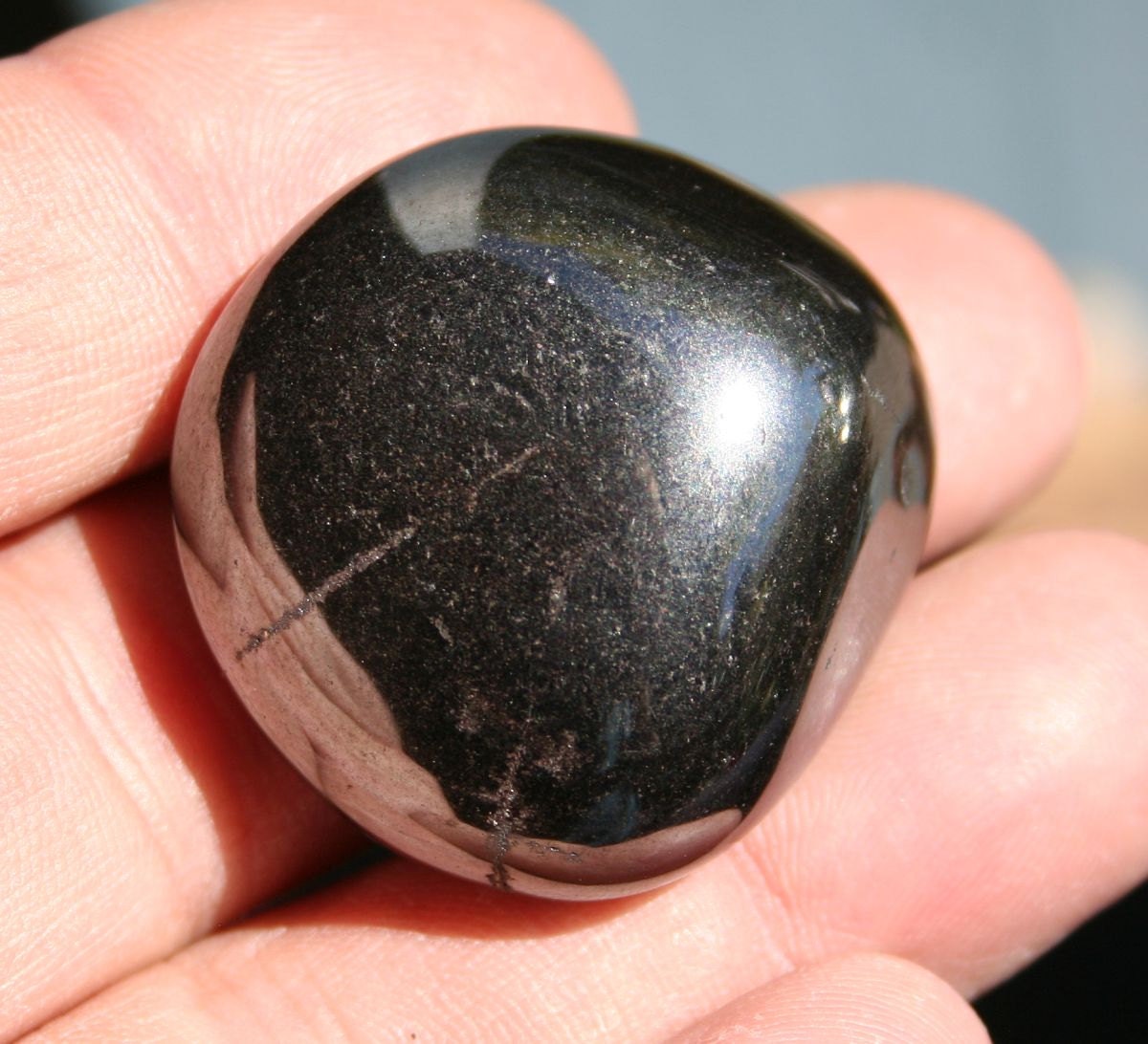 Hematite Tumbled Stone Extra Large Size