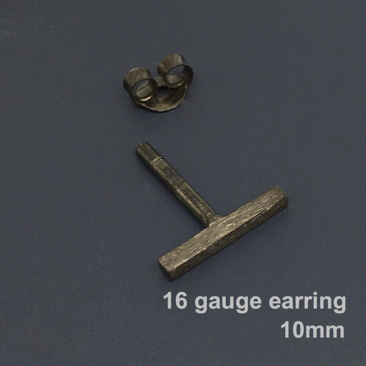 16 gauge bar stud earring 16G stud earring 16 gauge