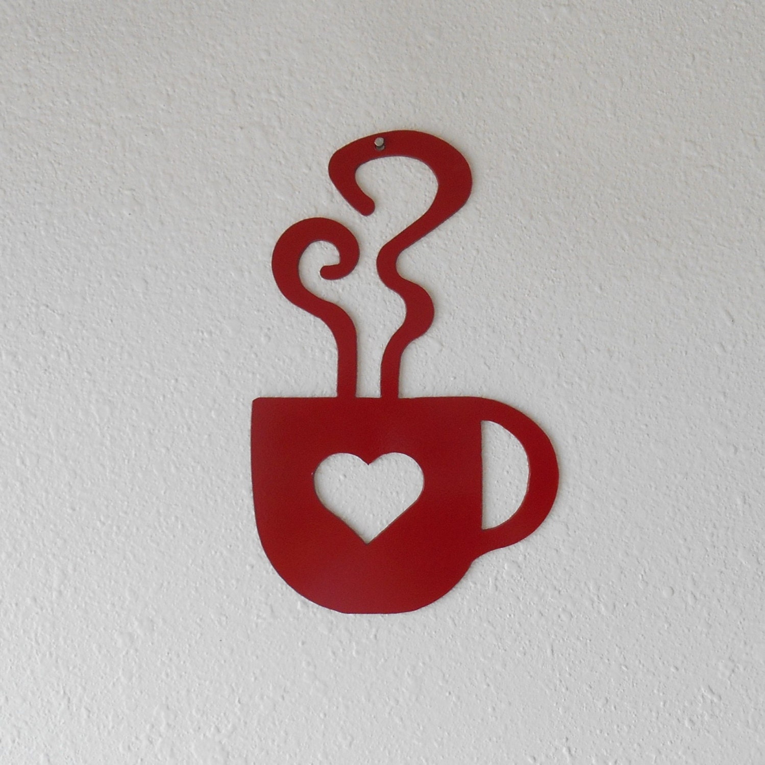 Coffee Metal Wall Art red heart coffee cup wall art metal wall decoration Coffee Metal Wall Art red heart coffee cup wall art metal wall decoration