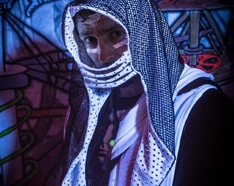 Shogun Assassin Hood- Burning Man EDC Festival Halloween Costume