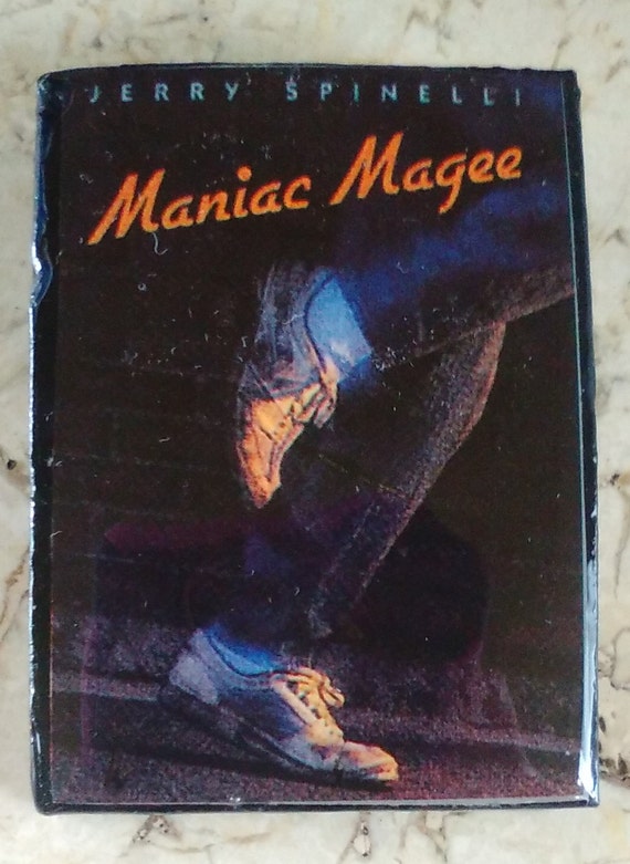 Book Lover's Pin...Maniac Magee