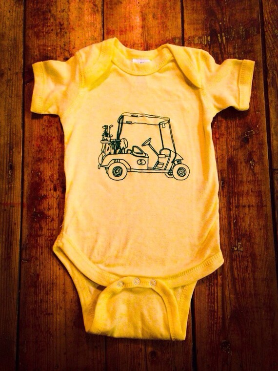 baby golf polo onesie