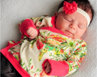 Lullaby Line Kimono Kid: Baby Kimono Top Sewing Pattern, Kimono Shirt Sewing Pattern