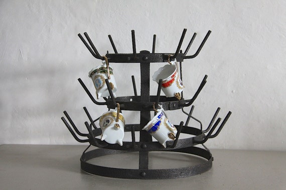 bottle vintage dryer RARE Rack Loft Drying French small Vintage countertop Bottle Decor bottle vintage dryer RARE Rack Loft Drying French small Vintage countertop Bottle Decor