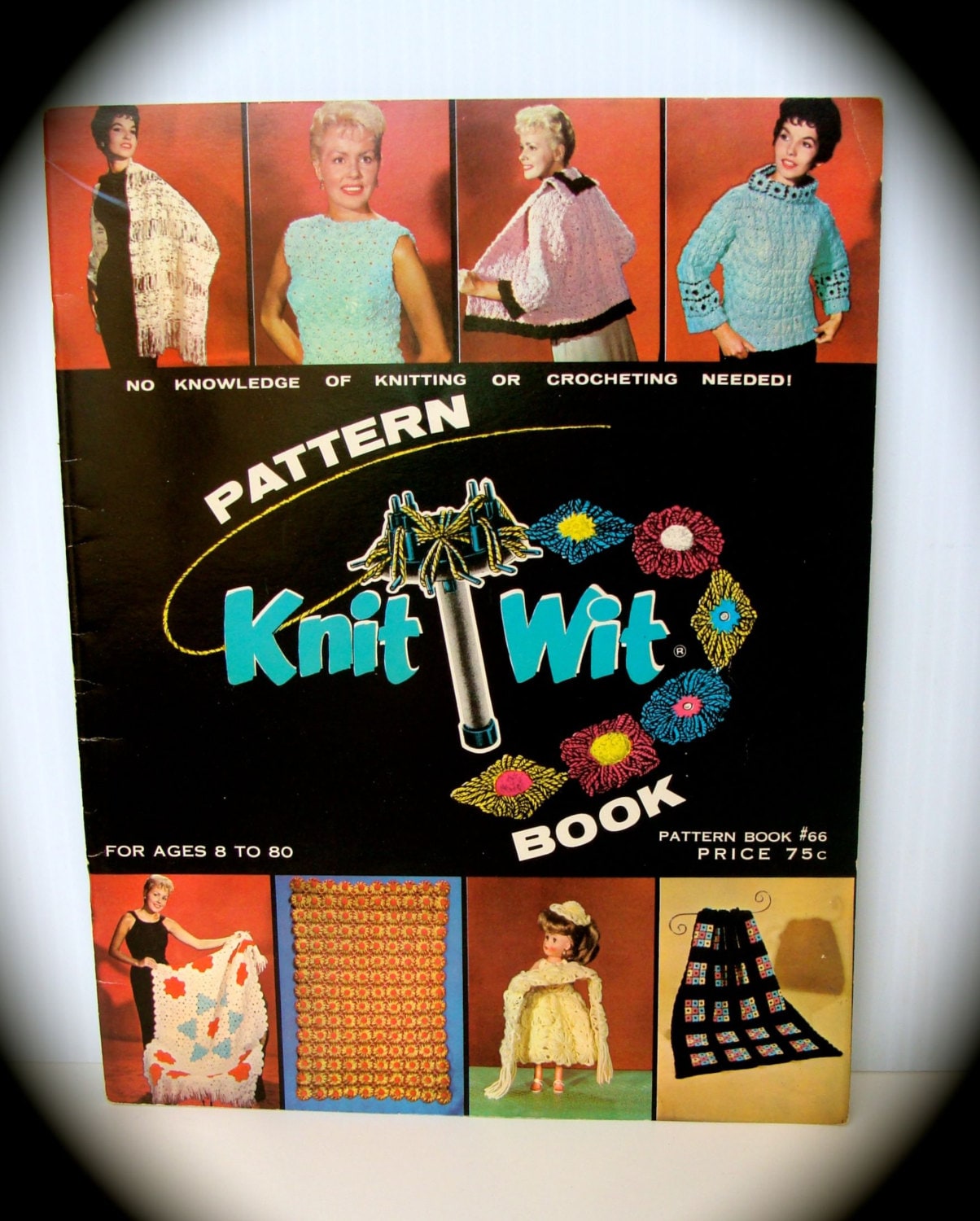 Vintage Knitting Pattern Book Knit Wit Volume 66 1960s ...