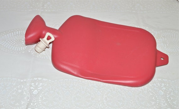 Rubber Hot Water Bottle Vintage Red Rubber Hot Water By Wvpickin 7589