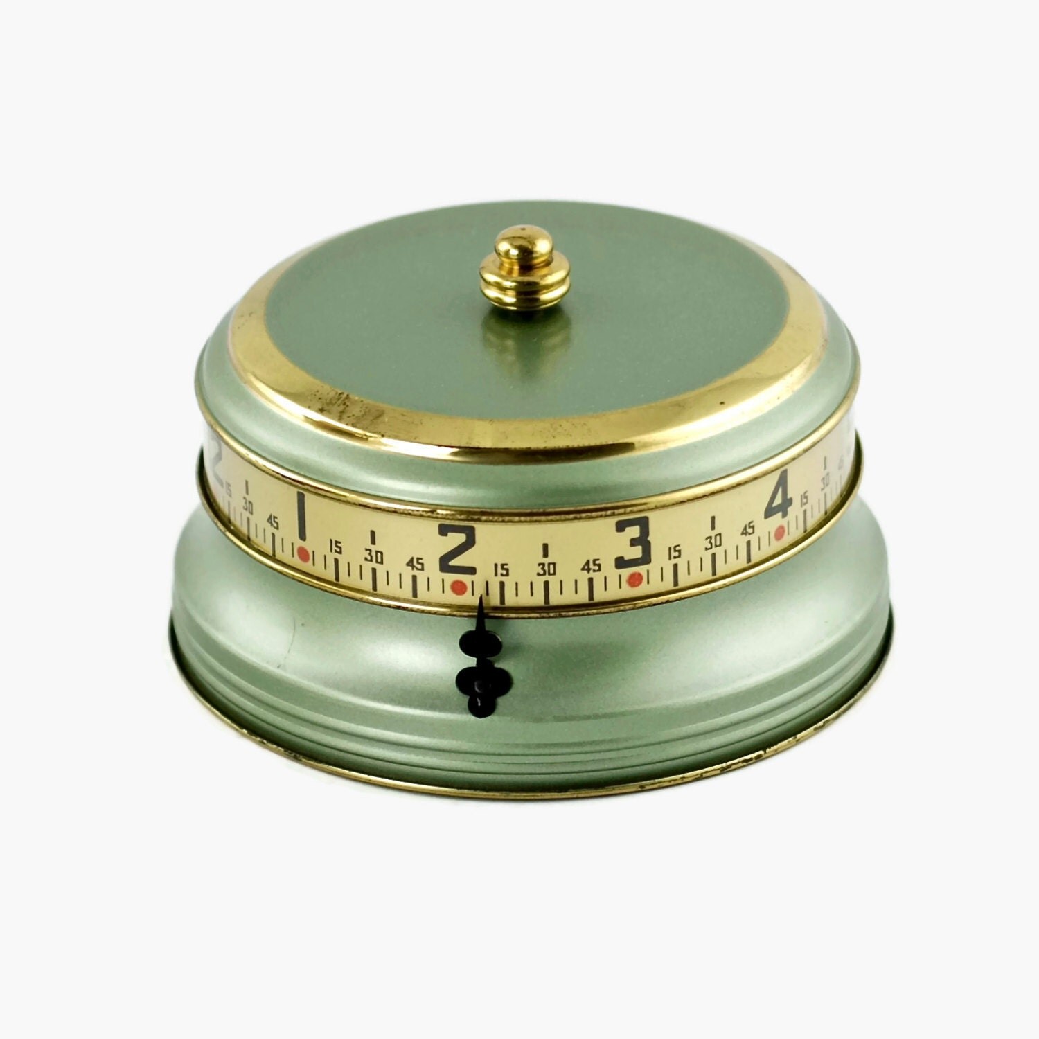 Vintage Lux Mystery Rotary Clock Tape Measure