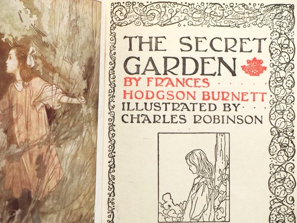 vintage The Secret Garden by Frances Hodgson Burnett