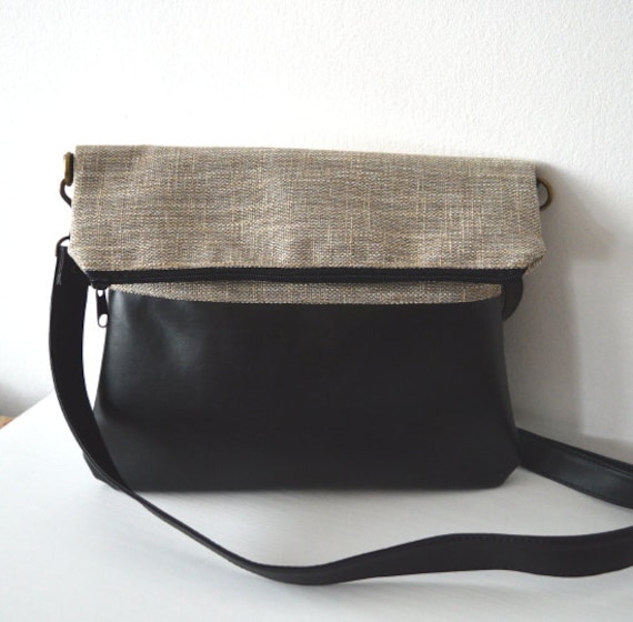 Crossbody purse Shoulder bag Faux leather and upholstery