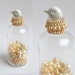 ON HOLD for Héléna.........bird doll, with vintage bottle, packed with vintage faux pearls from Elizabeth Rosen