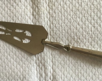 French vintage Silvered cake Server 1940