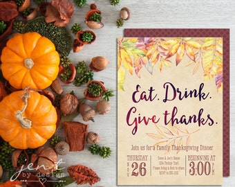 Thanksgiving Invitations