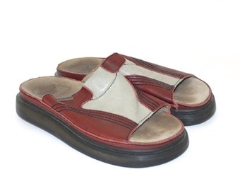 doc marten slip on sandals