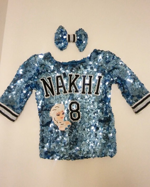 Custom sequin jersey Available for any by VintageBeauty86 on Etsy