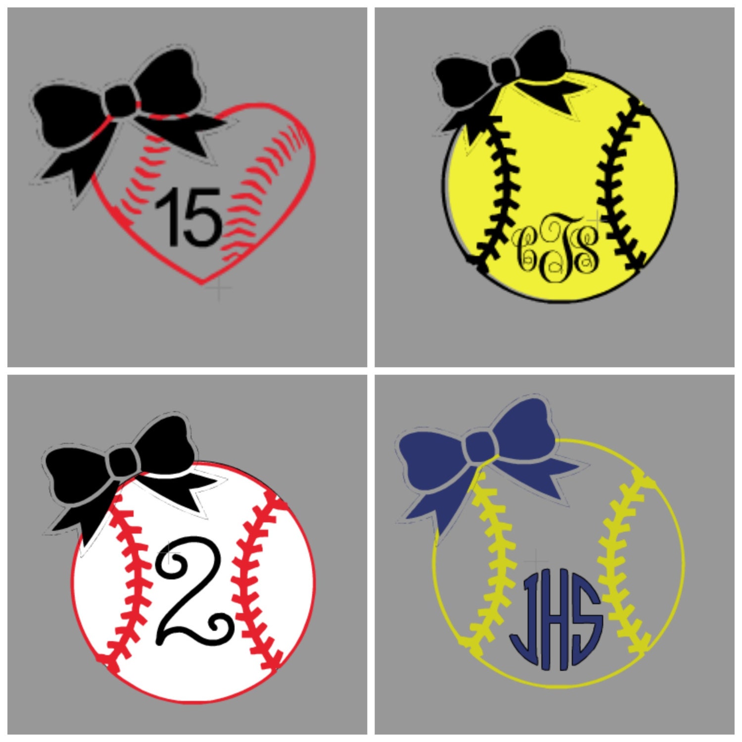 Baseball Iron On Vinyl Decal / Softball Iron on vinyl Decal