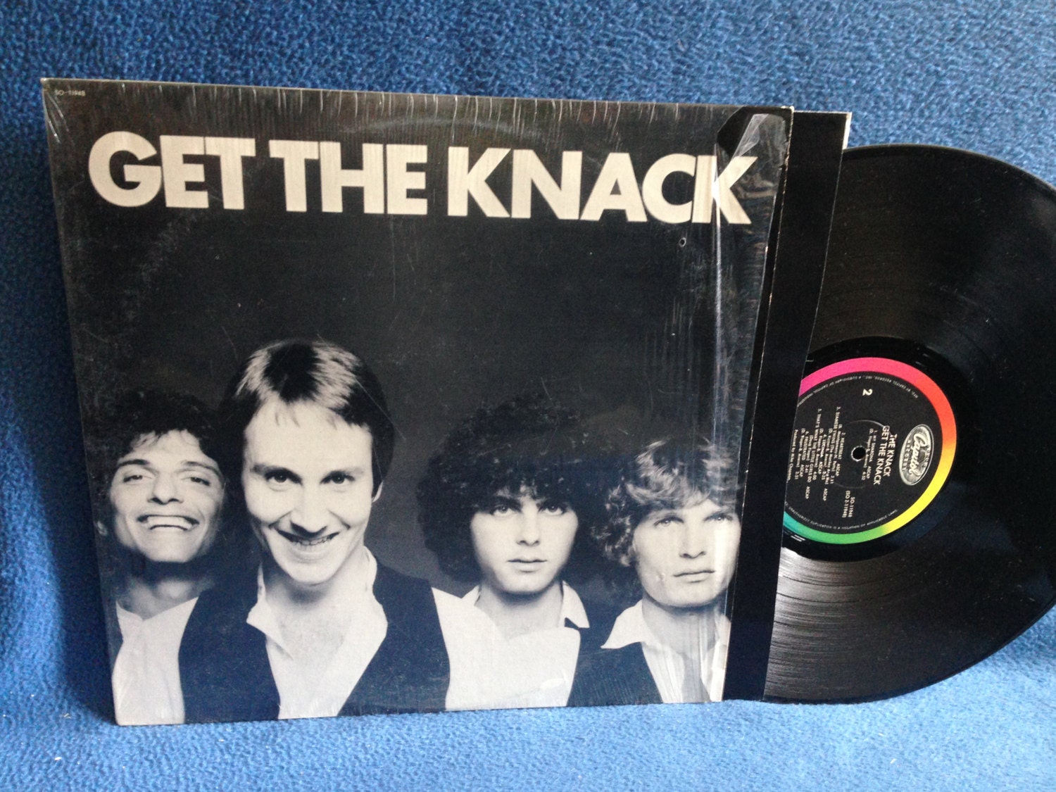 Vintage The Knack Get The Knack Vinyl Lp