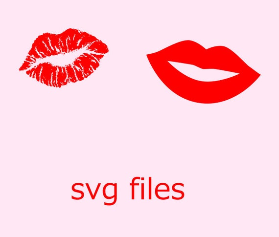 Valentine Lips SVG File Instant Download Cutting by ...