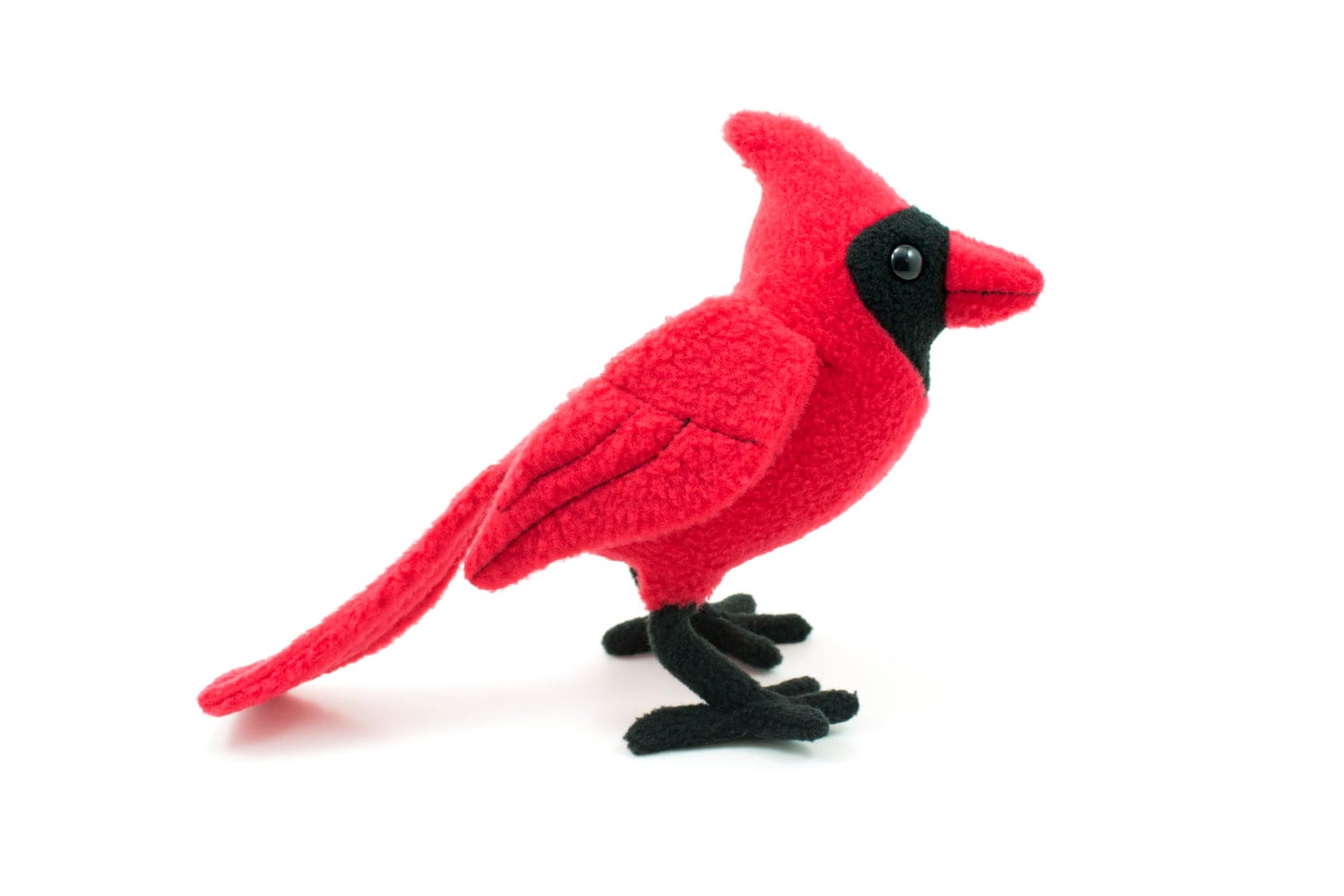 Cardinal Stuffed Animal Bird Plush Toy Plushie Soft Toy