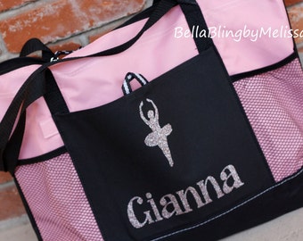 personalized dance bag for little girl