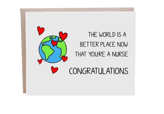 Nurse Graduation Cards Printable