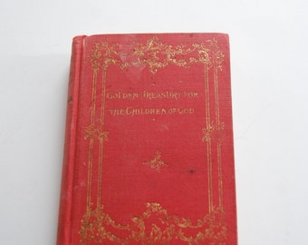 Antique Book, The Golden Treasury of Texts